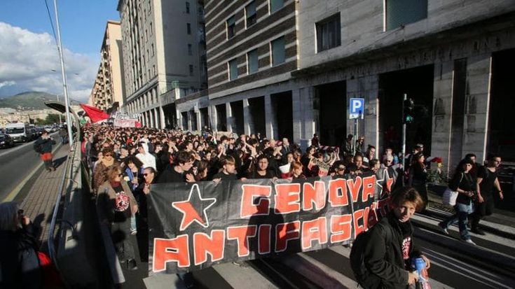 25 aprile, il corteo di Genova Antifascista