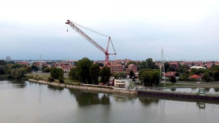 Quasi pronta la gru da 800 tonnellate che porterà in secca Valentina