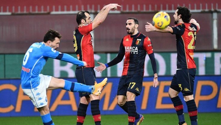 Genoa-Napoli 2-1: decide Pandev, per gli azzurri è un ko pesante