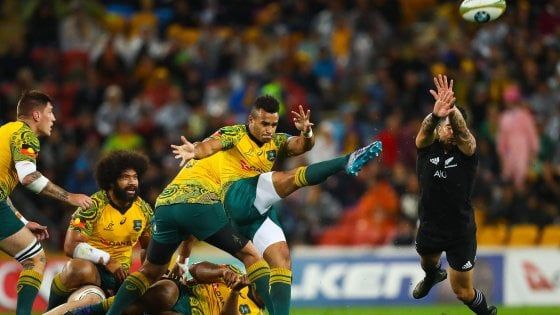 Rugby, la rivincita dell'Australia: battuti gli All Blacks