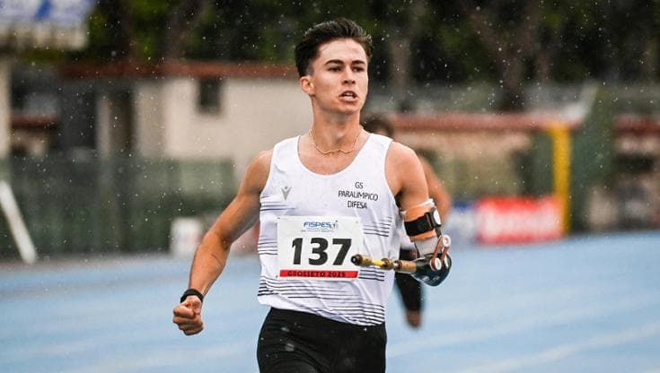 Atletica paralimpica: Assoluti di Grosseto, 200 da record italiano per Bagaini