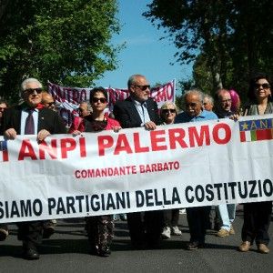 Festa del 25 Aprile: a Palermo in corteo per il lavoro, "No a mafia e Muos"