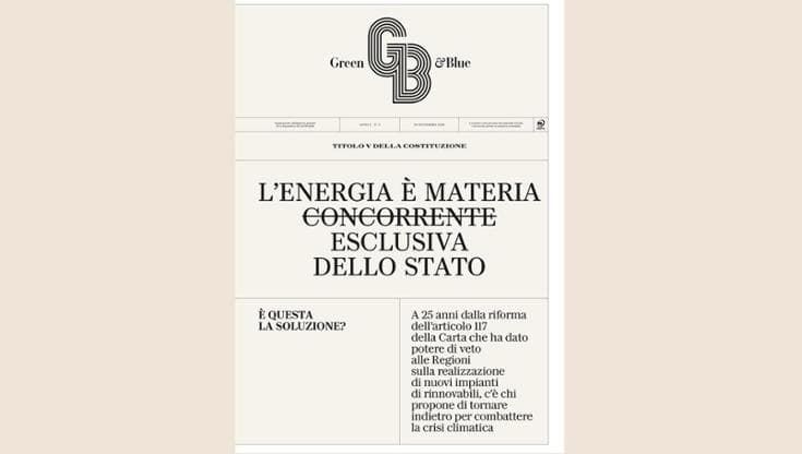 E se per la transizione energetica servisse una modifica della Costituzione?