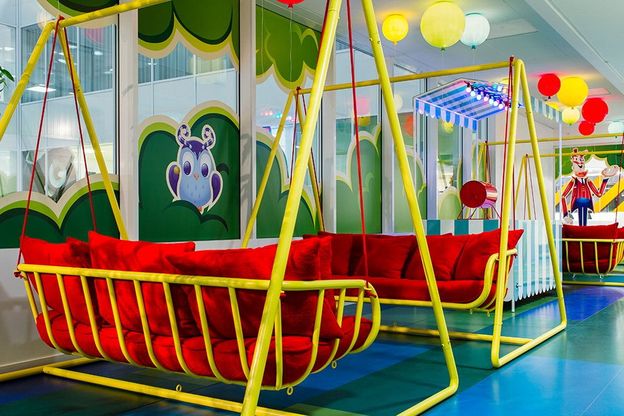 Lavorare in un videogioco: "un regno" di colori per gli uffici di Candy Crush