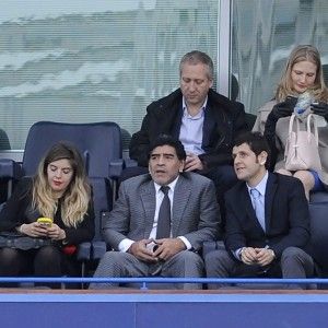 Anche Maradona a Torino per la sfida tra Juve e Benfica che vale la finale dell'Europa League