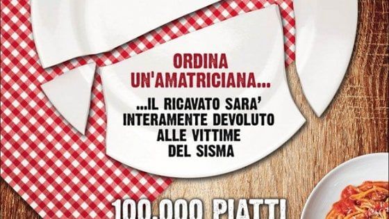 Parma: i ristoranti che fanno "Un'amatriciana per Amatrice"