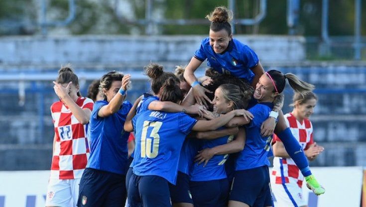 Mondiali donne, qualificazioni: l'Italia domina in Croazia 5-0, le azzurre restano in vetta a punteggio pieno