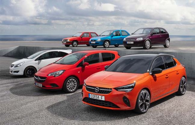 Un milione e mezzo di volte Opel Corsa