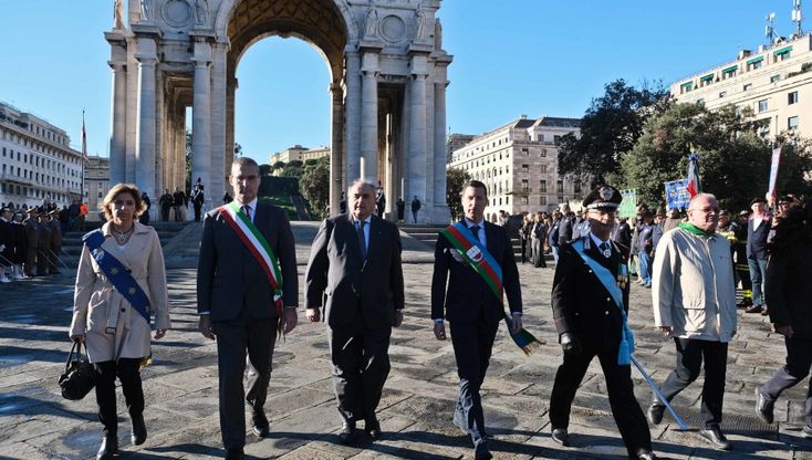 Anche Genova celebra la Giornata dell’Unità Nazionale e delle Forze Armate