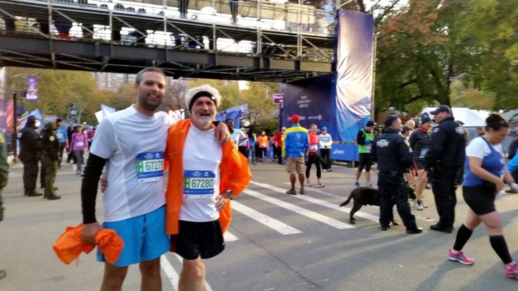 Fotocronaca&nbsp; parmigiana della Maratona di NY