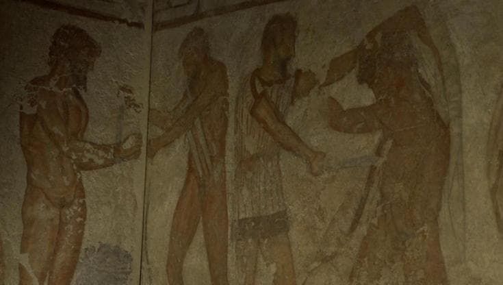 Roma, torna in Italia la "Tomba di François" uno dei massimi capolavori della pittura etrusca