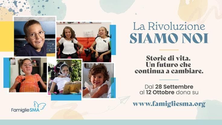 La rivoluzione siamo noi: cinque storie per raccontare il futuro dei giovani pazienti con Sma