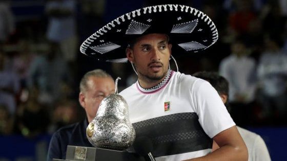 Tennis, Kyrgios vince ad Acapulco e rompe il digiuno: Zverev ko in finale 