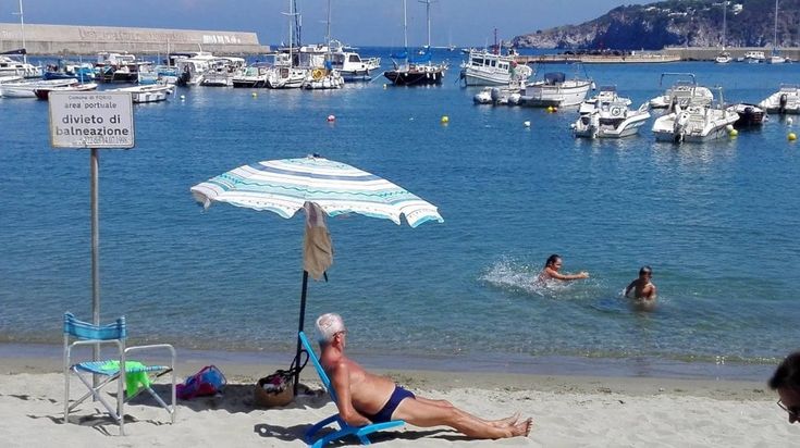 Forio, denuncia dei Verdi: "Bambini si tuffano nei liquami del porto dove è vietato fare il bagno"