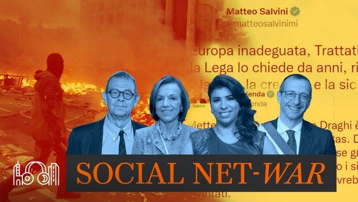 Ucraina social net-WAR. Con Ceccarelli e Fornero, Moual, il sindaco Ricci e le mogli dei soldati della brigata Azov