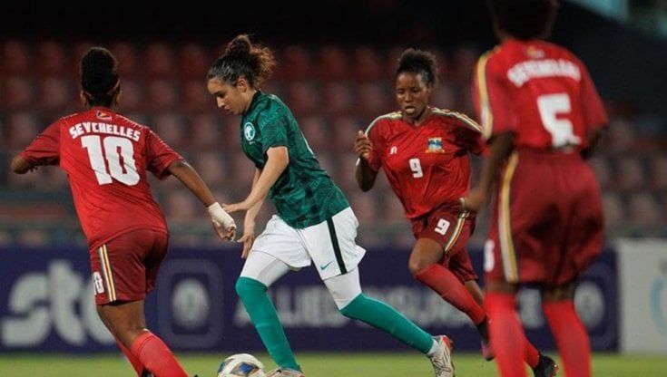 Calcio femminile, debutto con vittoria per l'Arabia Saudita: 2-0 alle Seychelles