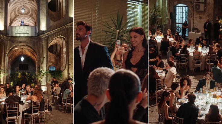 Dolce&Gabbana, ritorno a Napoli per “Devotion”: cena alla Sanità con Irina Shayk e Michele Morrone