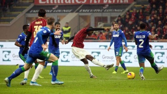 Milan-Sassuolo 0-0: rossoneri fermi al palo nel giorno della festa