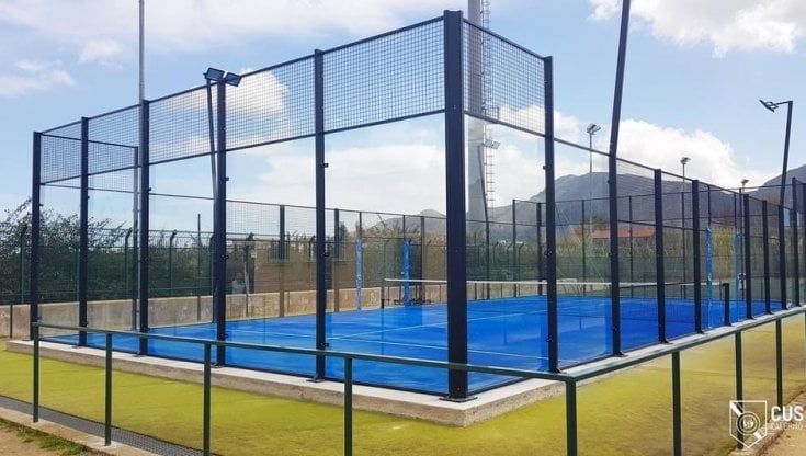 Nuovo campo di padel al Cus Palermo di via Altofonte