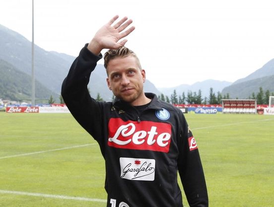 Dimaro, arriva Giaccherini. Il primo allenamento