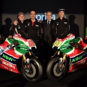 MotoGp, l'Aprilia si presenta: "Puntiamo a essere protagonisti"
