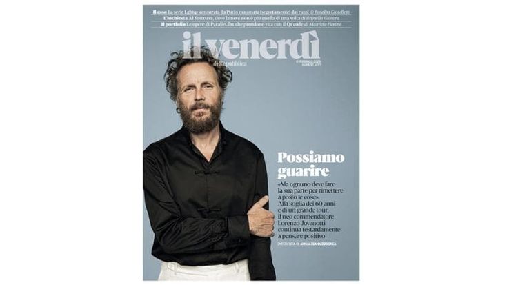 Il commendator Jovanotti si racconta sul nuovo Venerdì