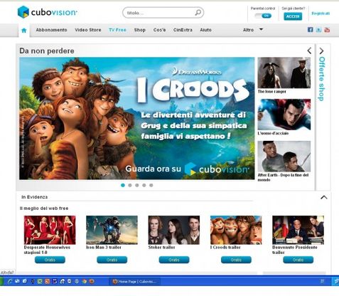 Cubovision, l'on demand "estremo":il cinema da portare sempre con s&eacute;