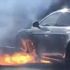 A fuoco la Tesla della famiglia McCormack, sui social è polemica
