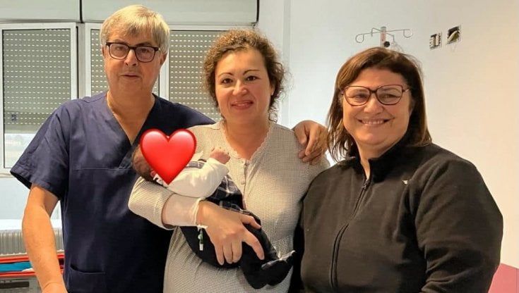 A Barletta, festa per la nascita del 'piccolo grande' Gabriele: "5,3 chili di amore"