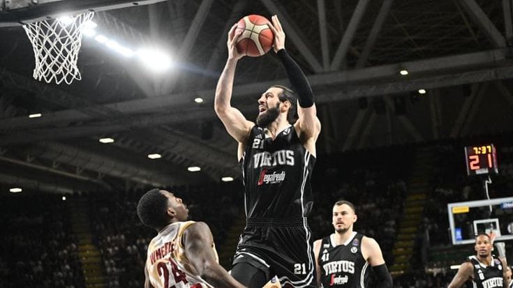 Virtus, Shengelia in dubbio per la quarta sfida con Venezia