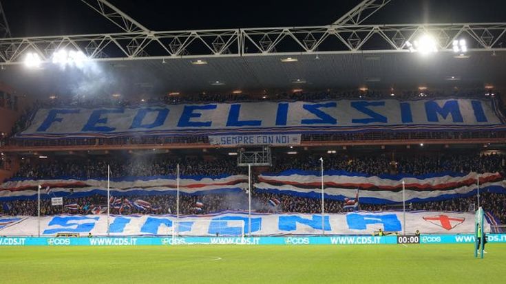 Sampdoria, mai così tanti tifosi a Marassi. In trasferta esodi imponenti. Un pubblico da record