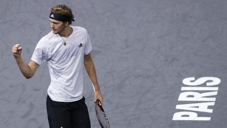 Tennis, Parigi-Bercy: Zverev batte ancora Nadal, è in finale contro Medvedev