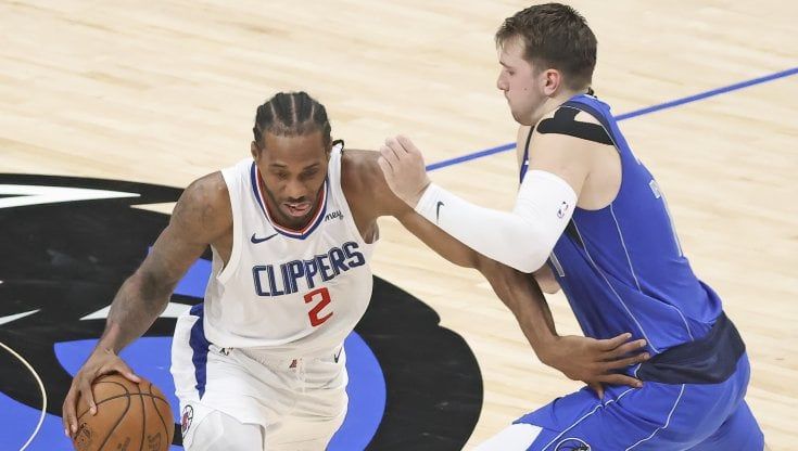 Basket, playoff Nba: Leonard trascina i Clippers, Dallas ko. Deciderà gara 7