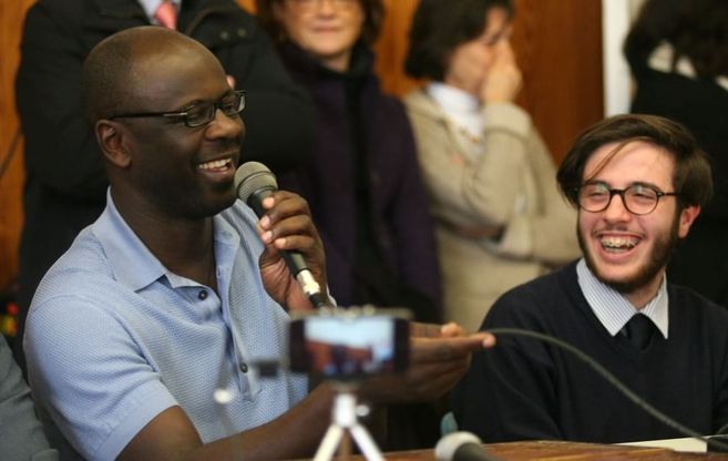 Thuram e i ragazzi del Deledda, crescere nell'uguaglianza