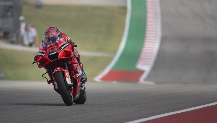 MotoGp, Austin: è ancora Bagnaia, terza pole consecutiva. Anche Quartararo e Marquez in prima fila