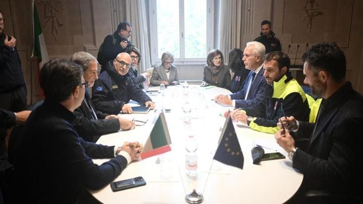 Musumeci a Campi Bisenzio: “I danni dell’alluvione colpa anche dell’uomo. In Italia sulla prevenzione siamo all’anno zero”. La replica di Nardella: “Invito il ministro a non fare polemica”