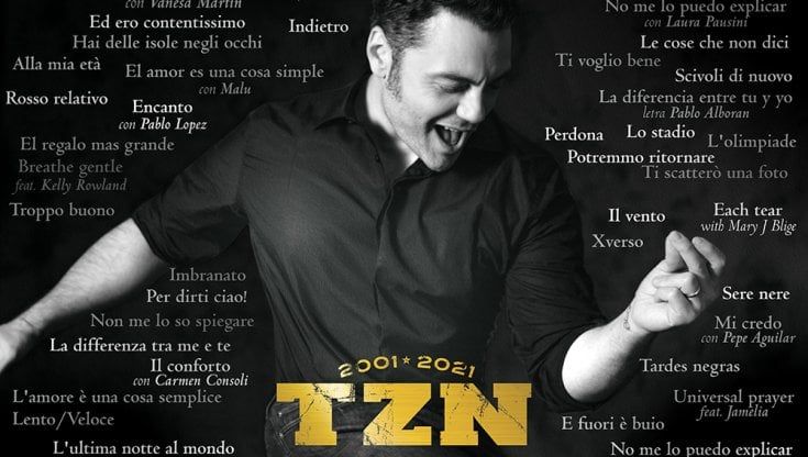 Tiziano Ferro celebra 20 anni di carriera: "Una carezza a me stesso per tutte le volte che ho dimenticato chi sono"