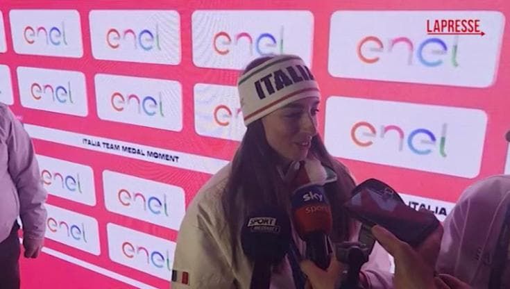 Vittozzi in festa a Casa Italia: "Giornata fantastica, felice di essere entrata nella storia"