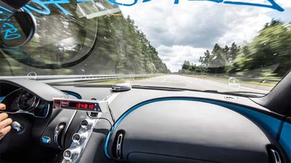 Bugatti Chiron da record, 