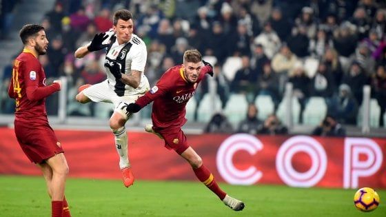Juventus-Roma 1-0: decide Mandzukic, bianconeri campioni d'inverno