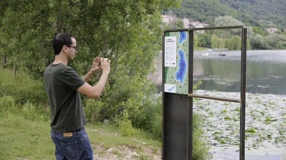 Treviso: realtà aumentata per vedere il mostro. Anche nel lago dove non c'è