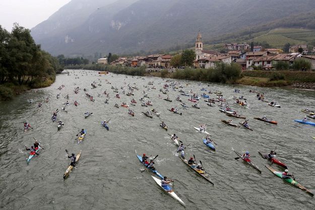 Canoa, Adigemarathon: grande festa e successo ceco