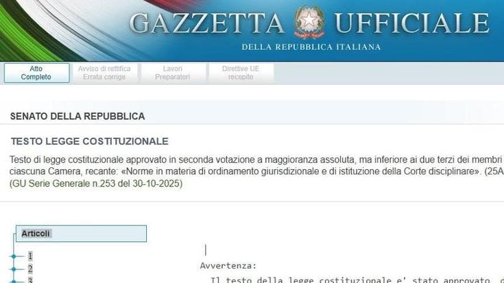 Riforma della giustizia: così cambia punto per punto la Costituzione se vince il sì al referendum