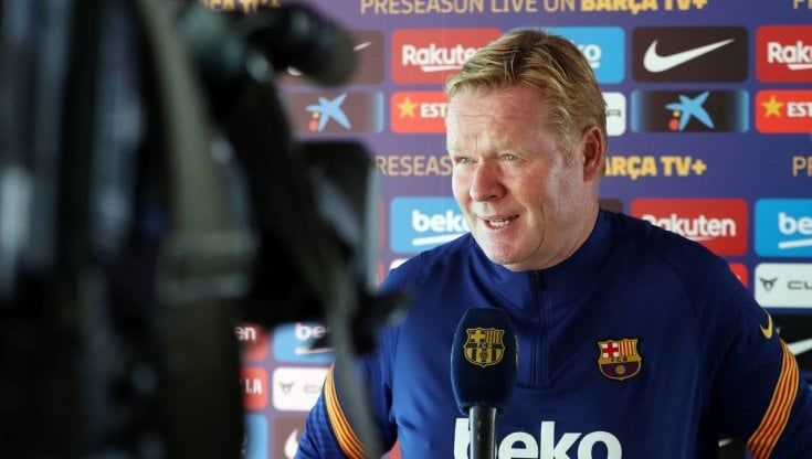 Barcellona, Koeman: "L'addio di Messi una bastonata molto forte"