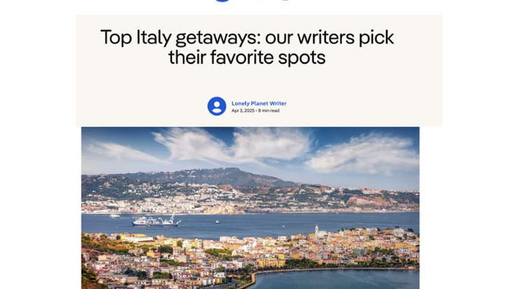 Campi Flegrei, la spinta di Lonely Planet: tra i sei luoghi suggeriti per l’estatel