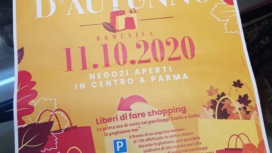 A Parma torna lo shopping d’autunno in centro storico