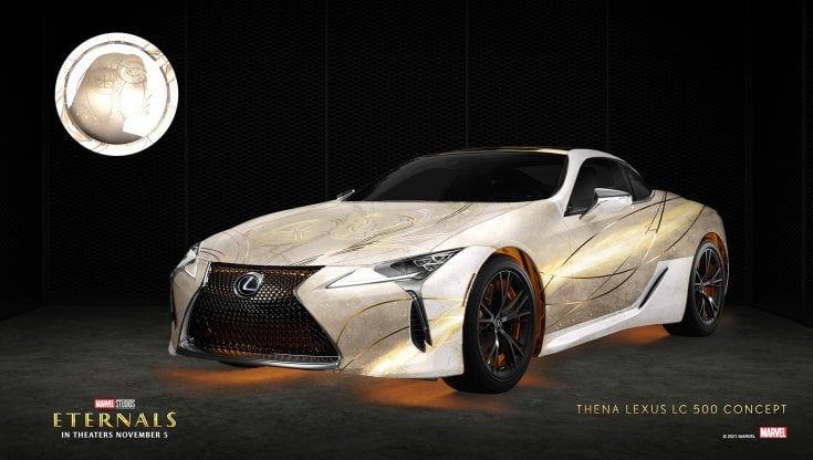 Lexus svela i veicoli "Eternals" di Marvel