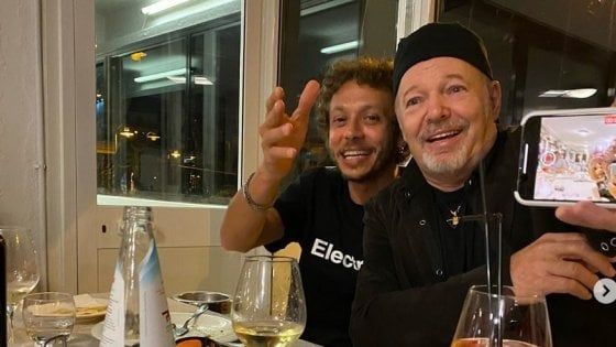 Rossi a tavola: Valentino incontra Vasco per festeggiare la fine del lockdown