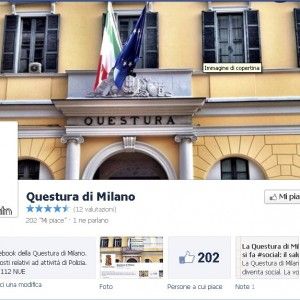 Milano, la polizia sbarca su Facebook: "Attendiamo suggerimenti e consigli"