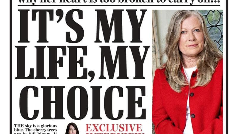 Wendy Duffy ricorre al suicidio assistito in Svizzera dopo aver perso il figlio: “Non esisto”